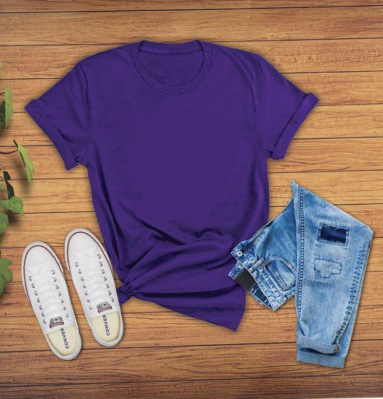 Plain Round Neck Tees