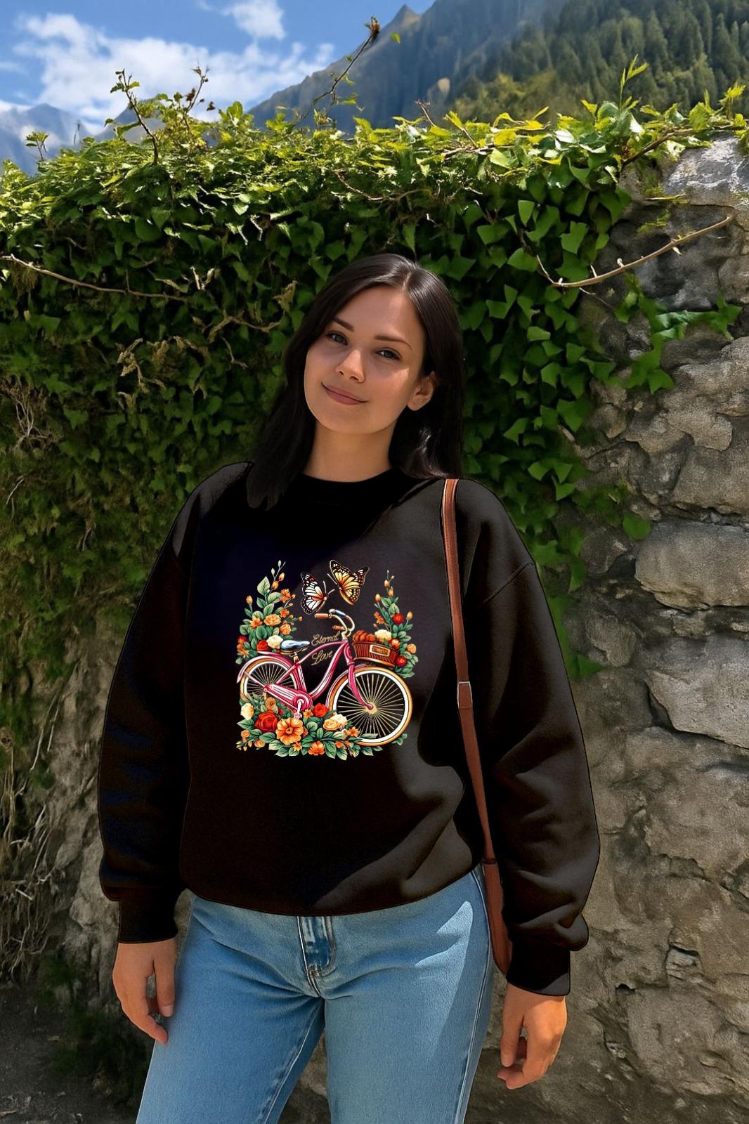 Black Eternal Love Sweatshirt