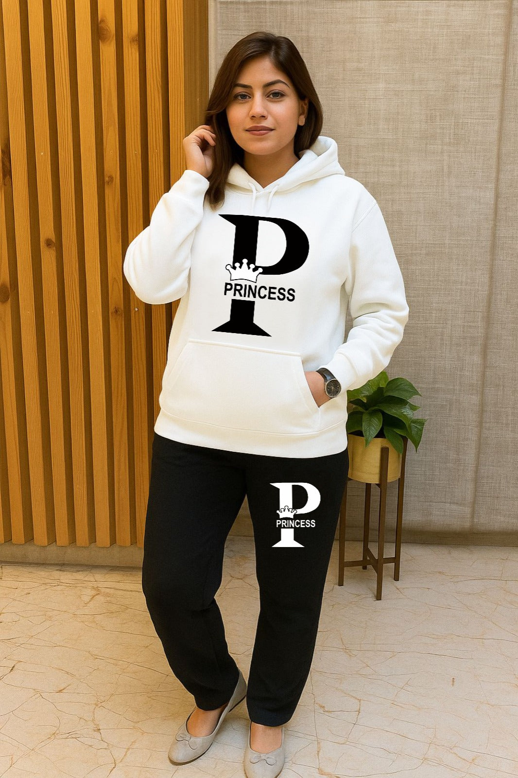 Sale White Princess Cordhoodset (L,Xl,)