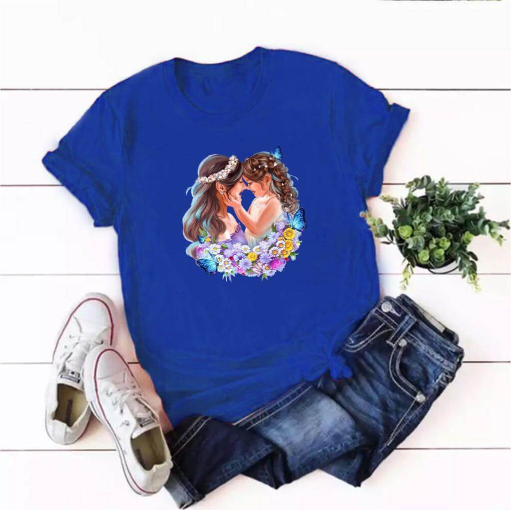 Blue AngelMom Daughter