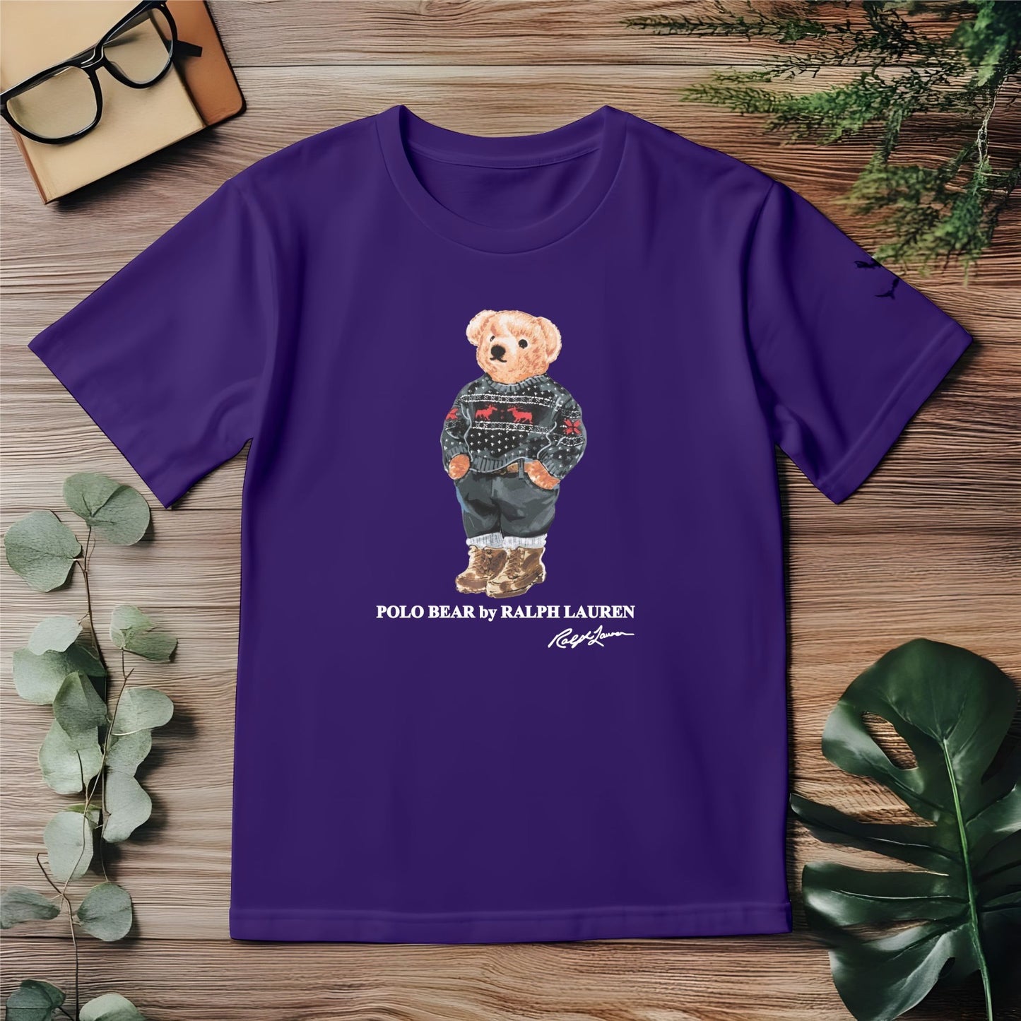 Purple Big Teddy (2Xl)