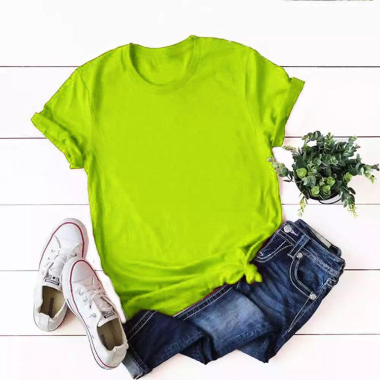 Plain Round Neck Tees