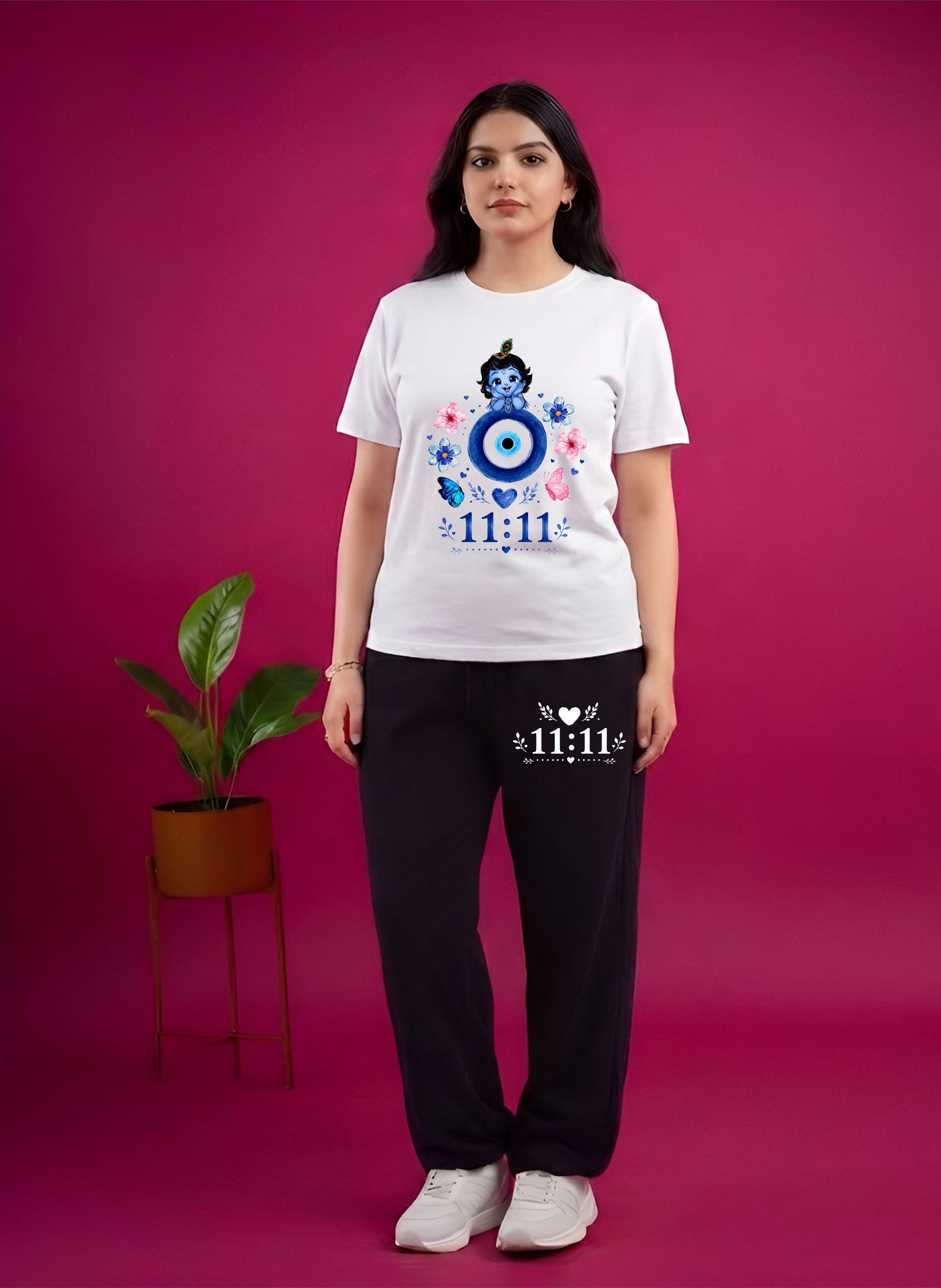 White Evil 11:11 Cordset