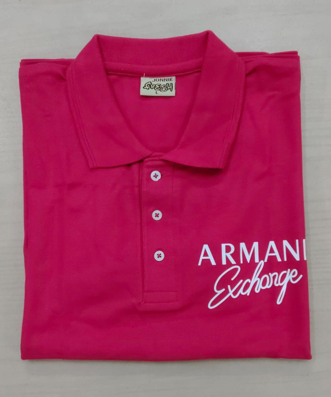Polo Hot Pink A/X (L,Xl)