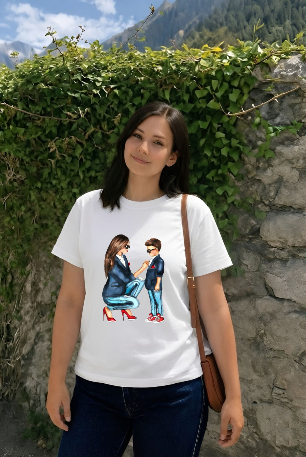 White Mother Son (S,L,3Xl)