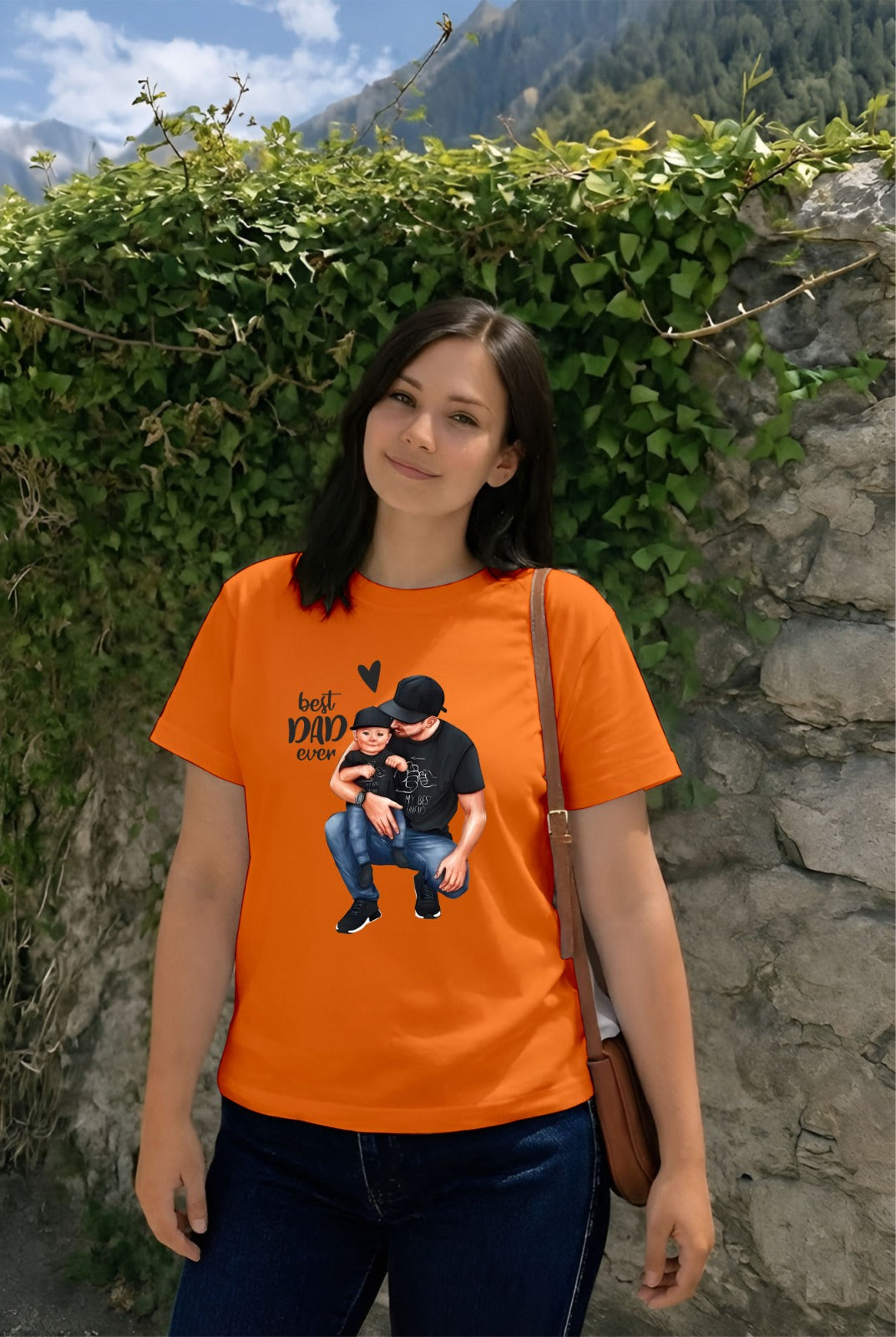 Orange Best Dad Ever