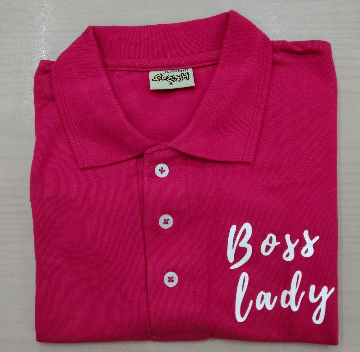 Polo Hot Pink Boss Lady (S)