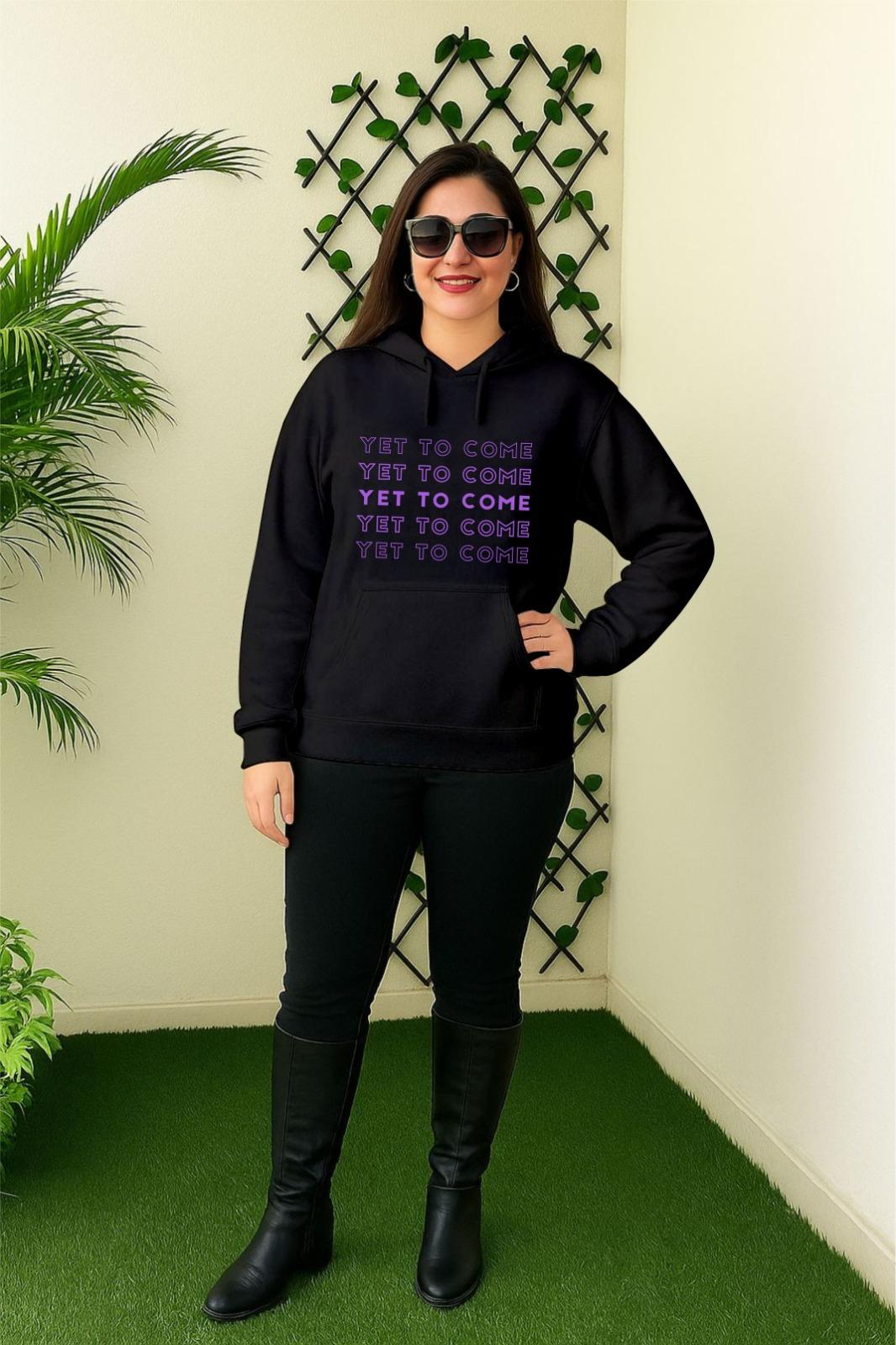 Black Yet To Come Hoodie