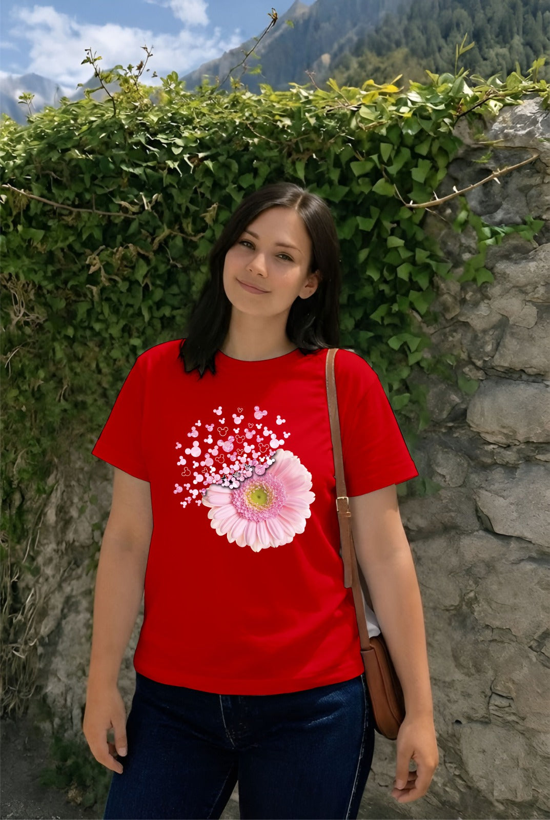 Red Happy Flower (S)