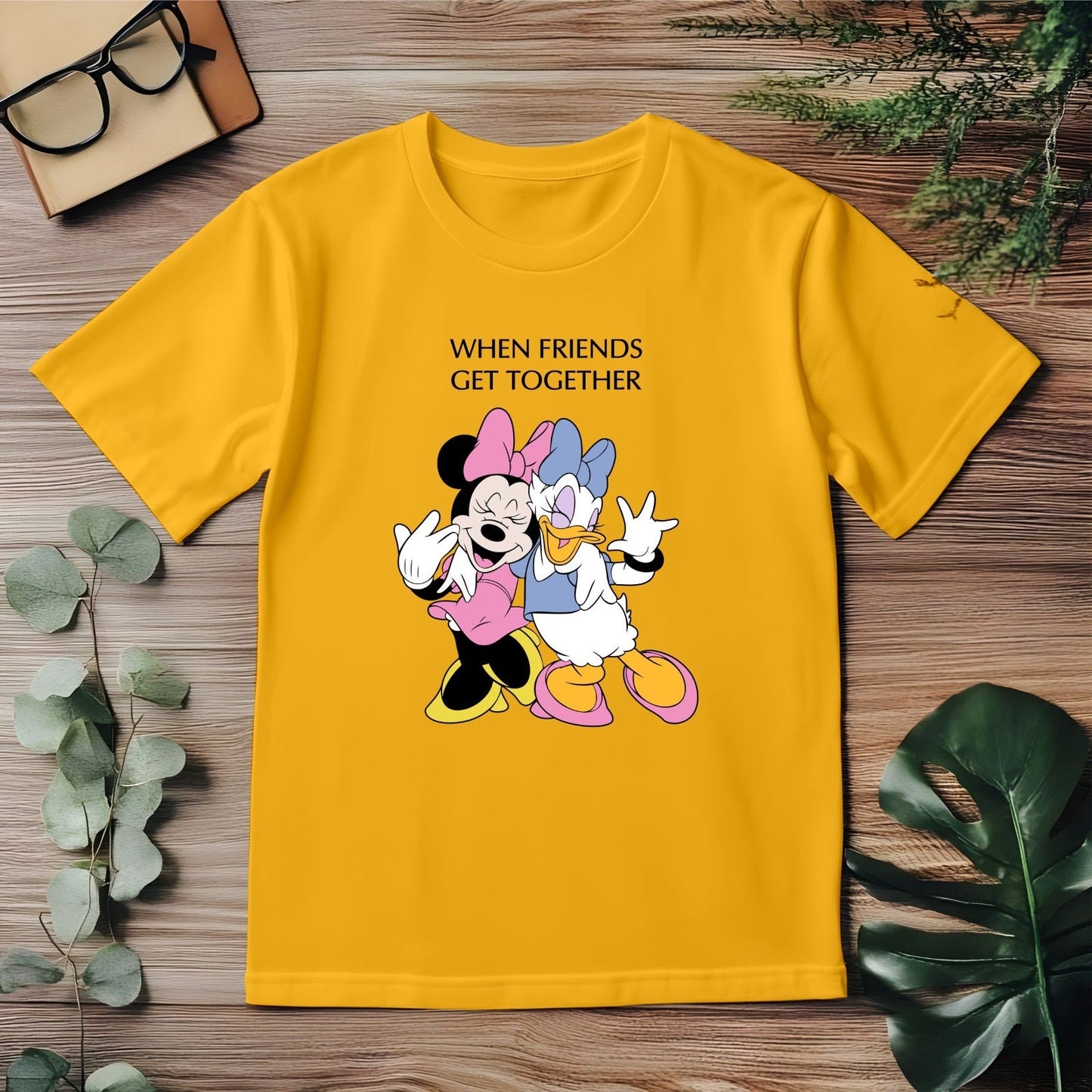 Yellow Disney Together