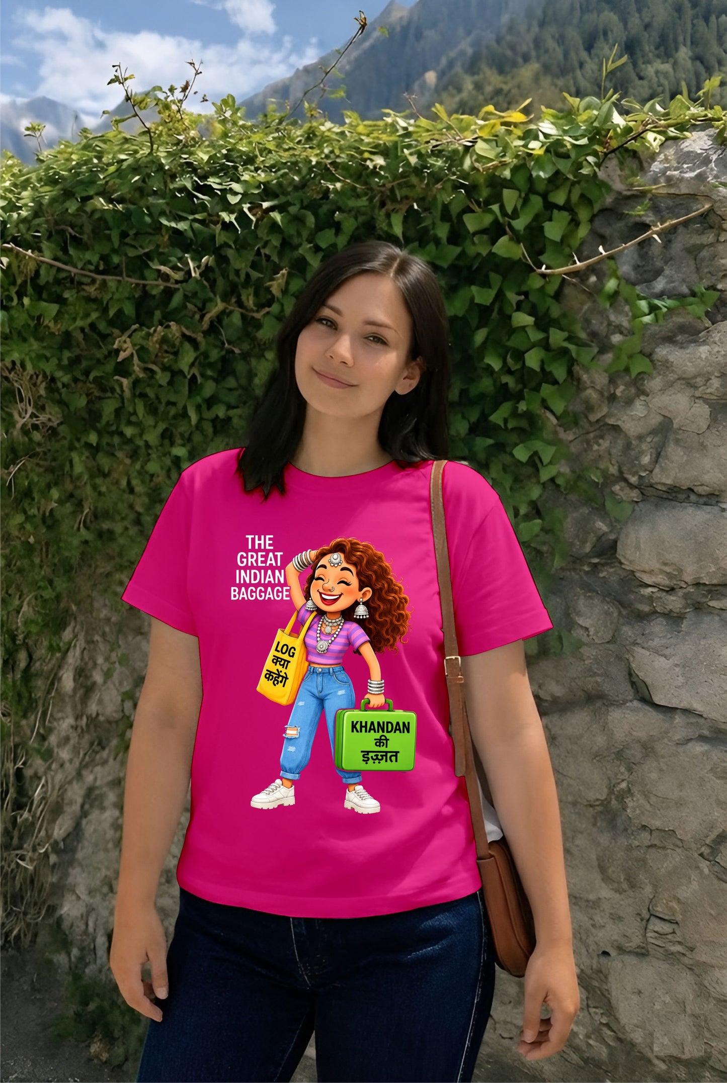 Hot Pink Drama Girl