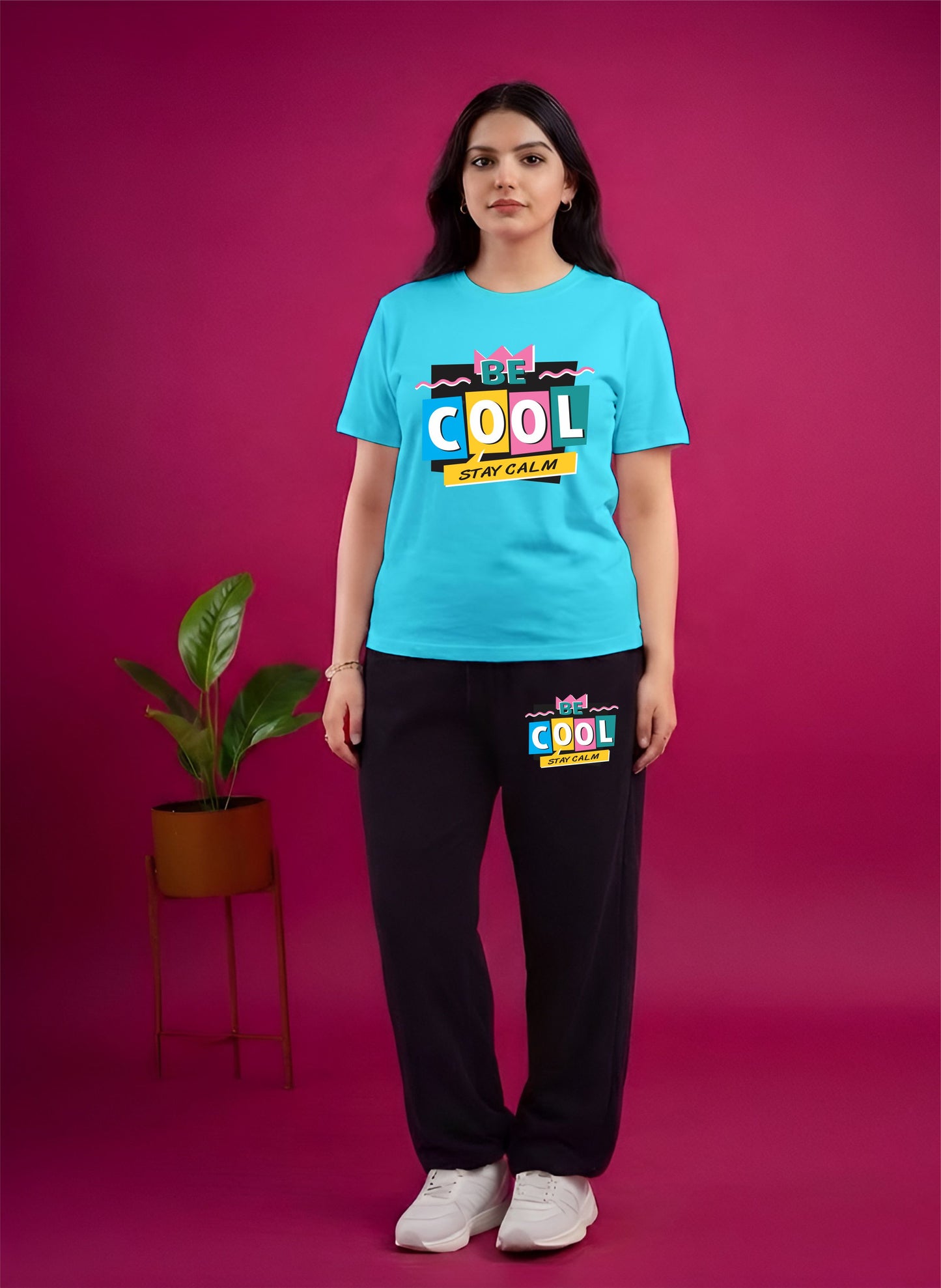 Seagreen Be Cool Cordset (S,3Xl)