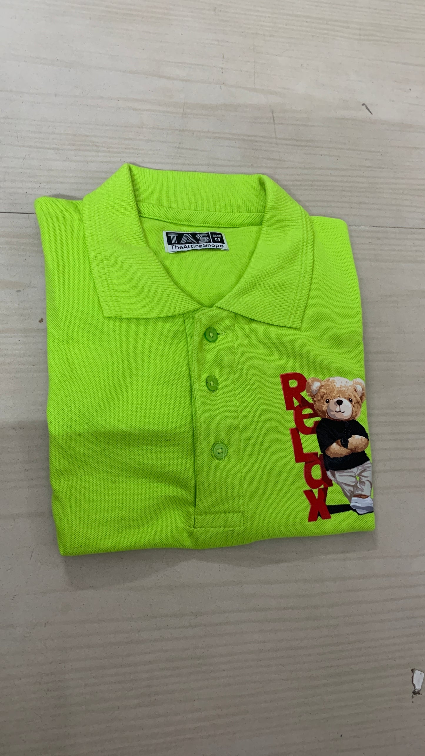 Polo Neon Relax Teddy (M,2Xl)