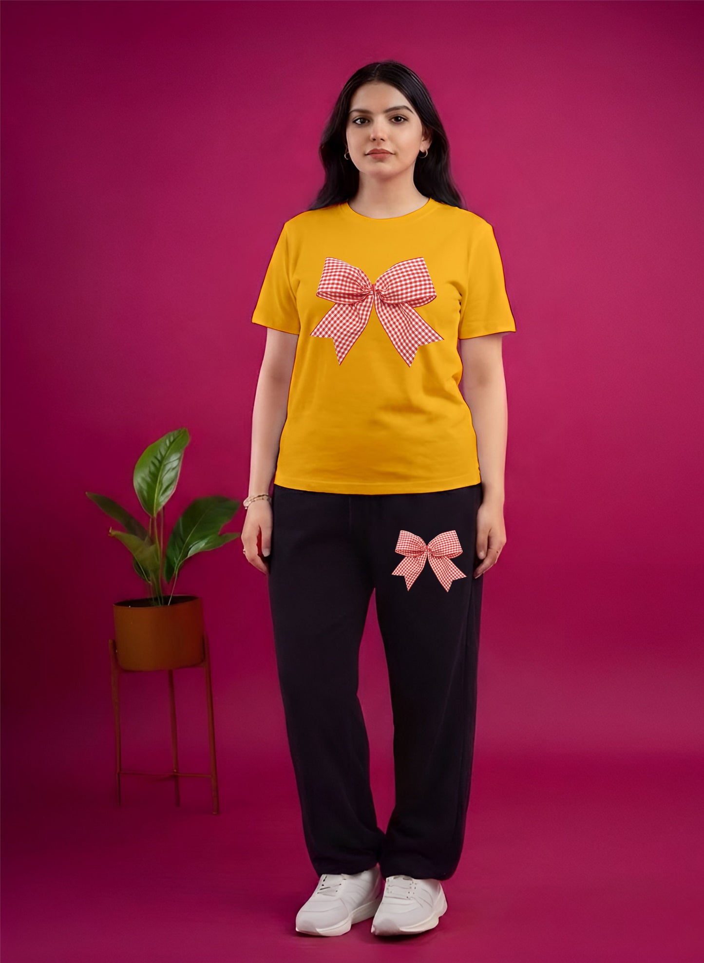 Yellow Bow Cordset