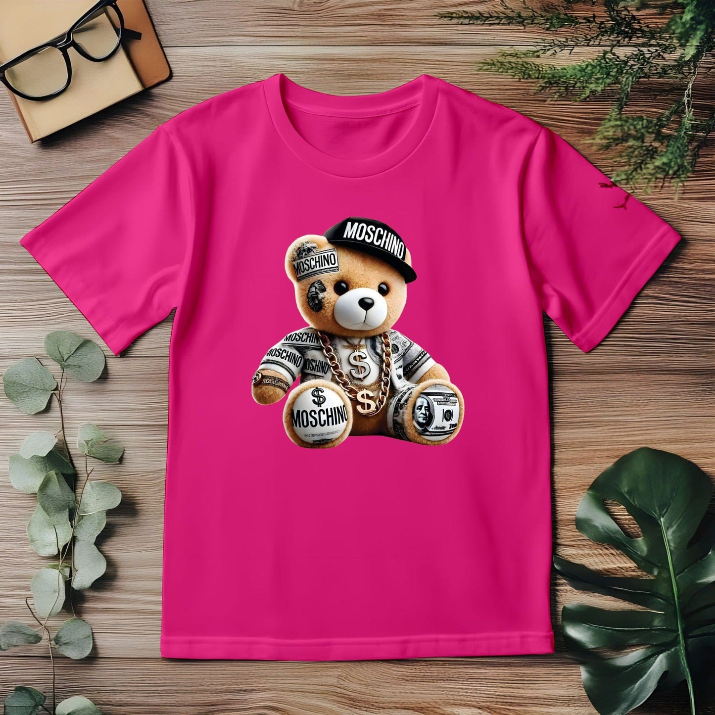Hot Pink Teddy (S)