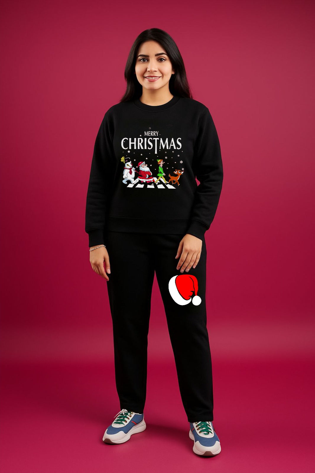 Black Christmas Cordset