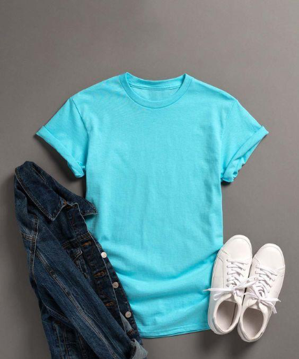 Plain Round Neck Tees