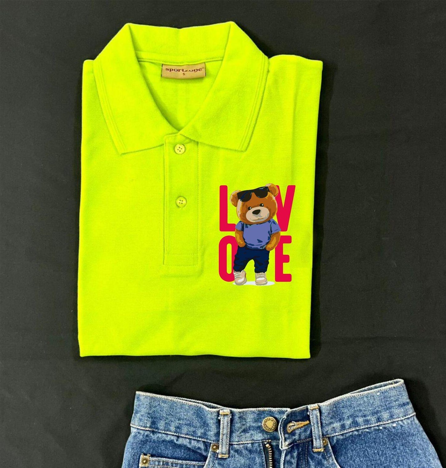 Polo Neon love teddy