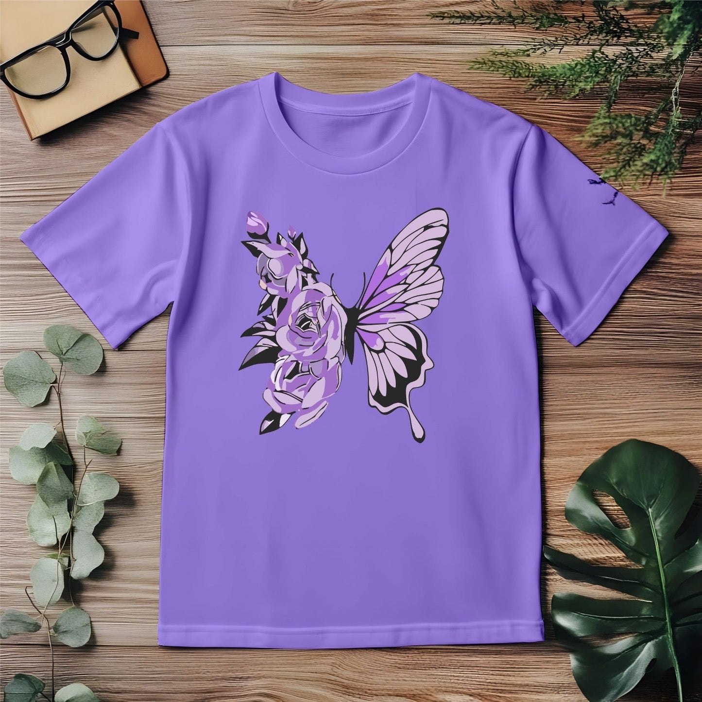Lavender Rose Butterfly