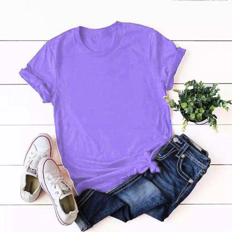 Plain Round Neck Tees