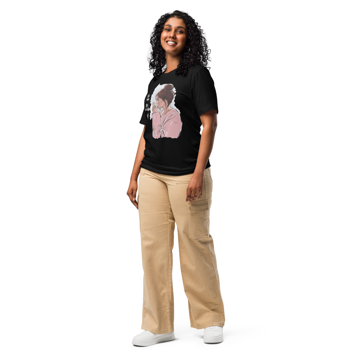 Black AM Coffee PM Still Coffee T-shirt