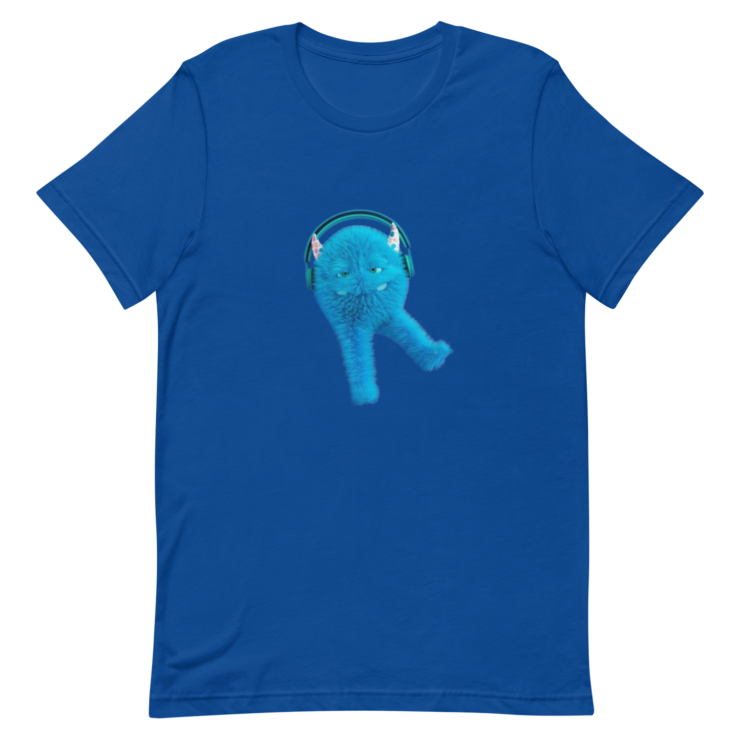 Blue Cute Doodle T-shirt