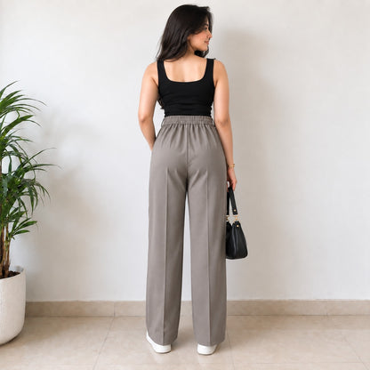Taupe Grey  Sober Korean Pant