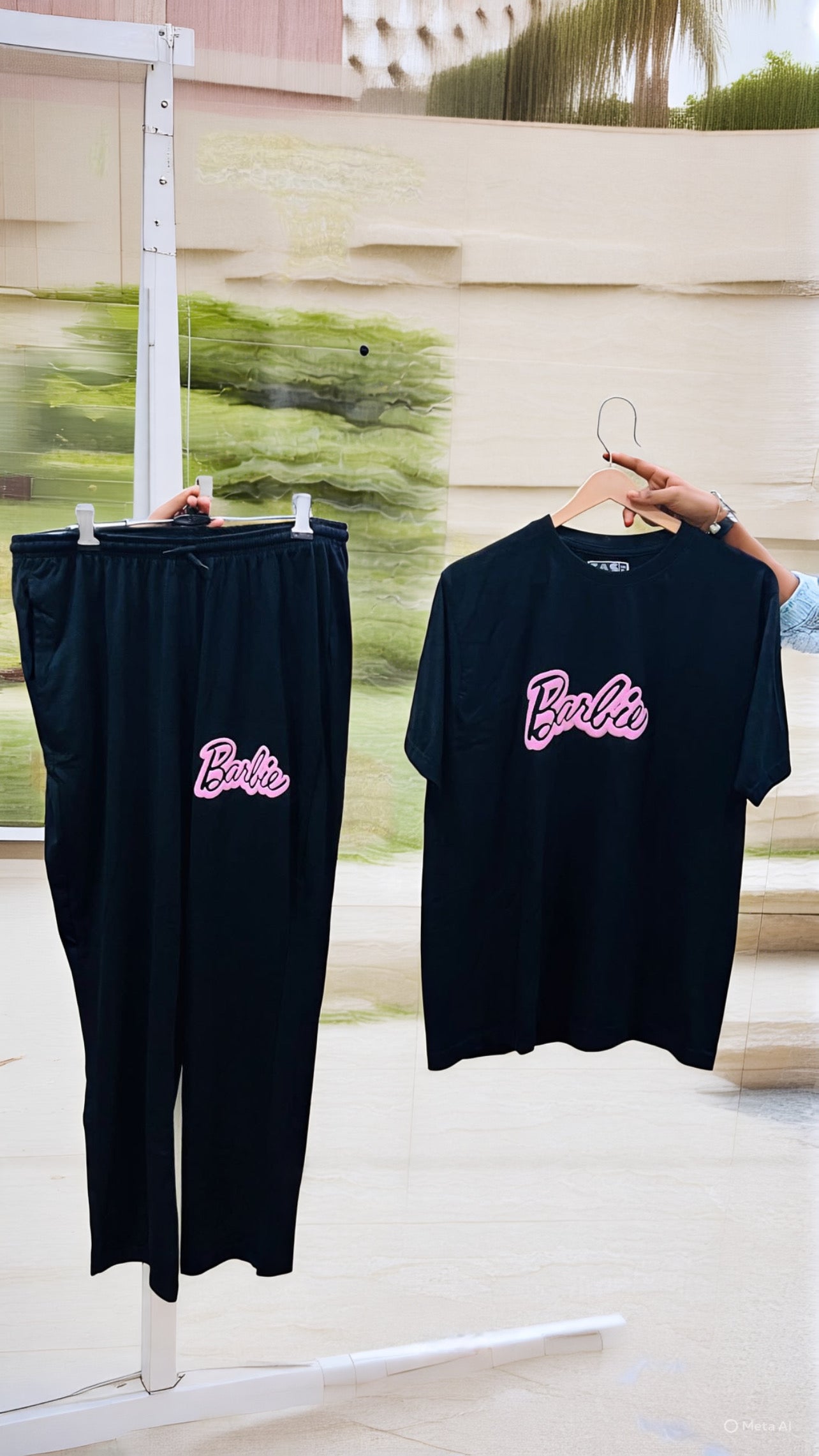 Puff Barbie Cordset