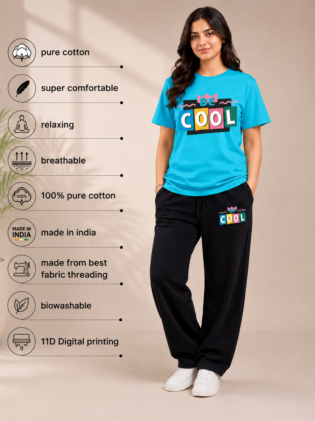 Seagreen Be Cool Cordset