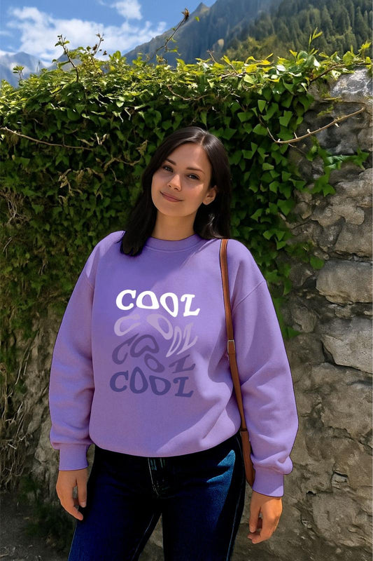 Lavender Cool Cool Sweatshirt