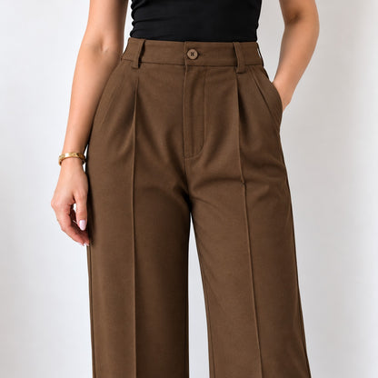 Brown Funky Korean Pant