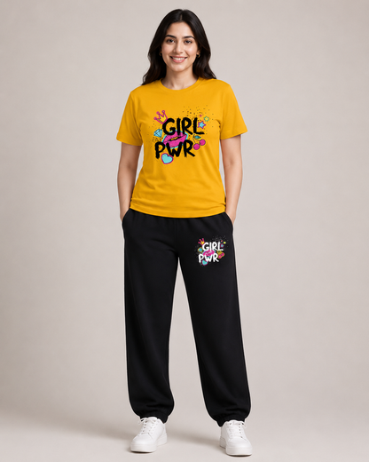 Yellow Girl Power Cordset