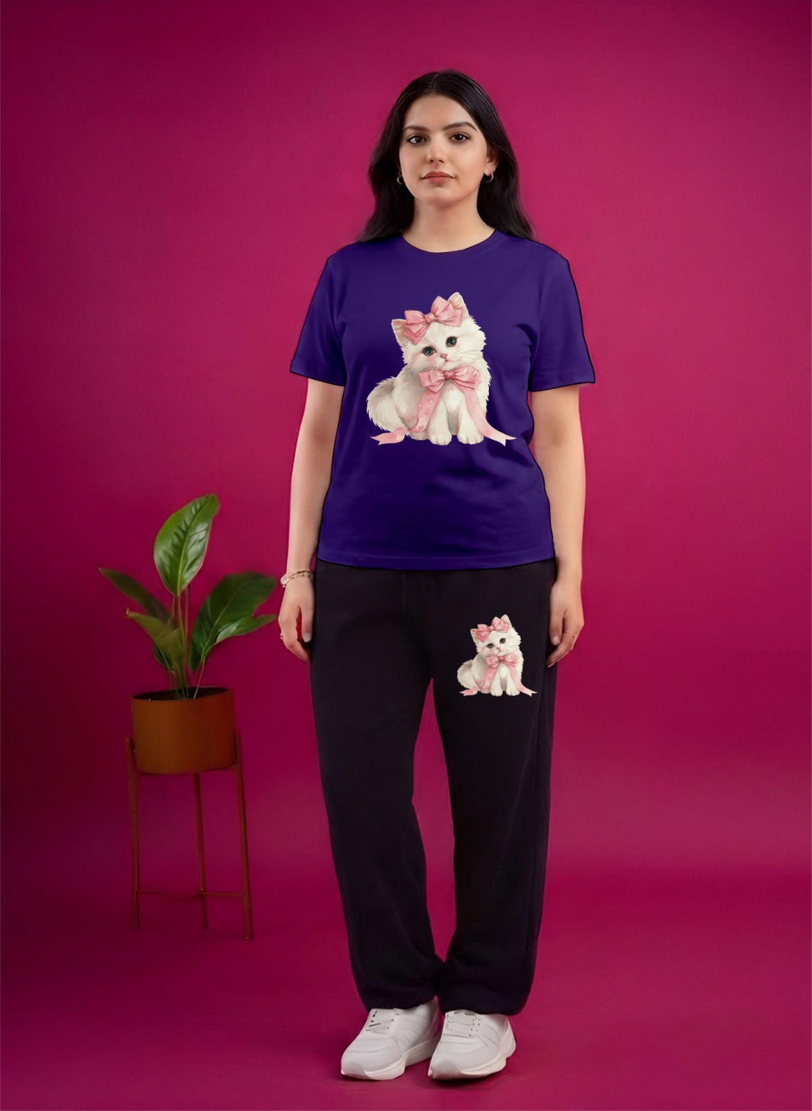 Purple Meow Cordset (S)