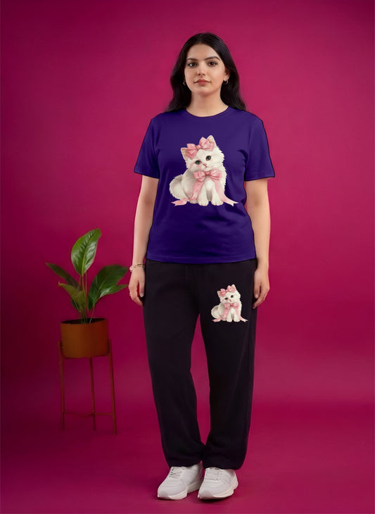 Purple Meow Cordset (S)