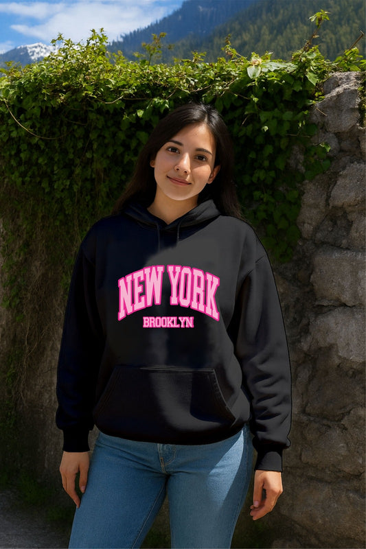 Black New York Hoodie