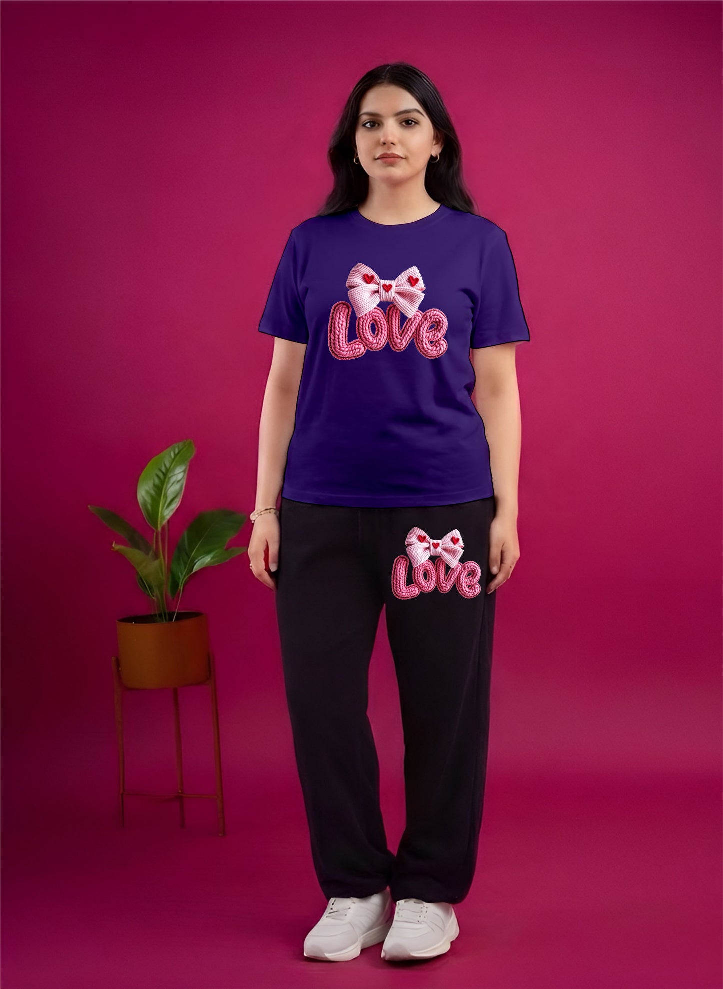 Purple Love Cordset