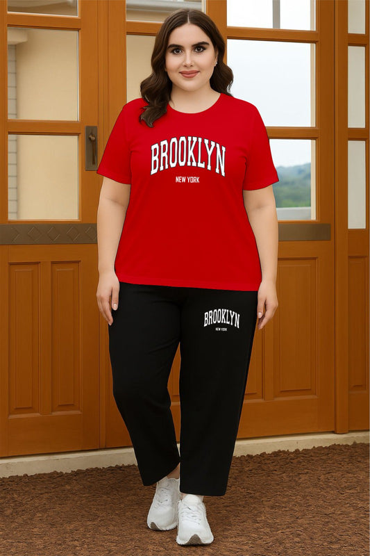 Red Brooklyn Cordset