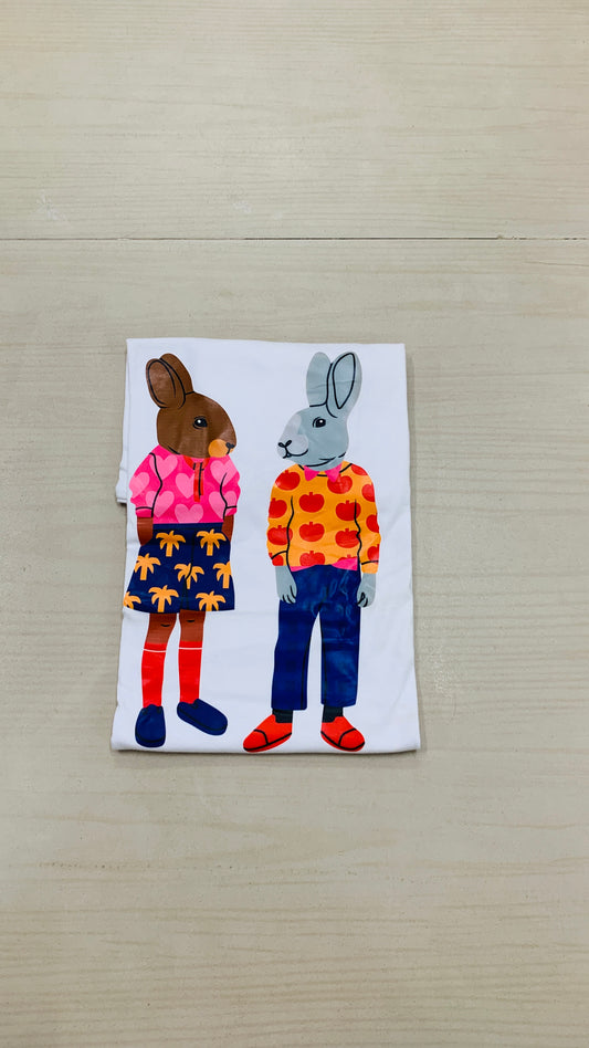 Sale White Twin Rabbit (L)