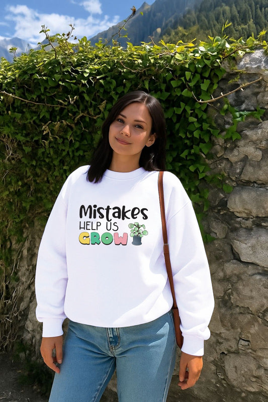White Mistakes Sweatshirt