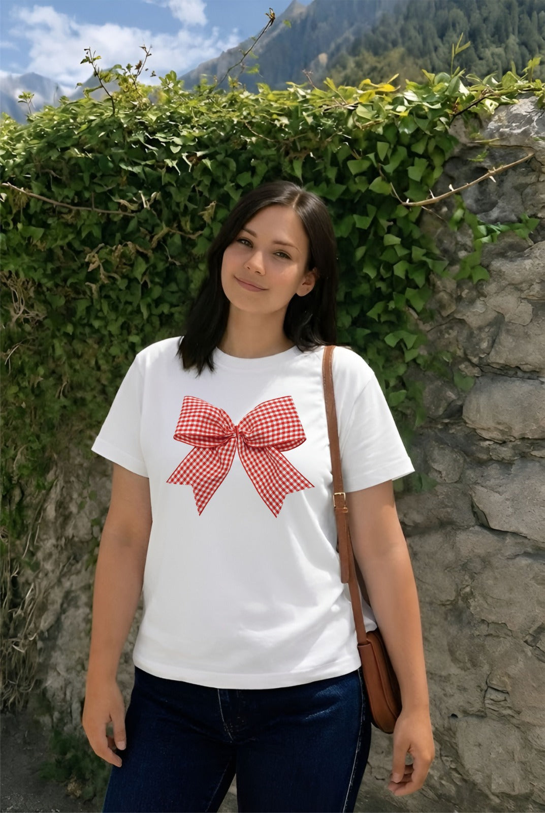 White New Bow