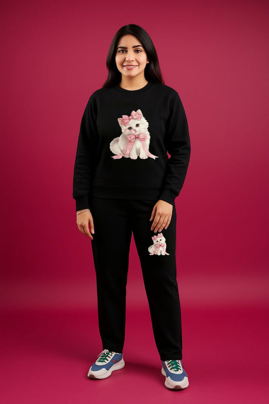 Black Meow Cordset