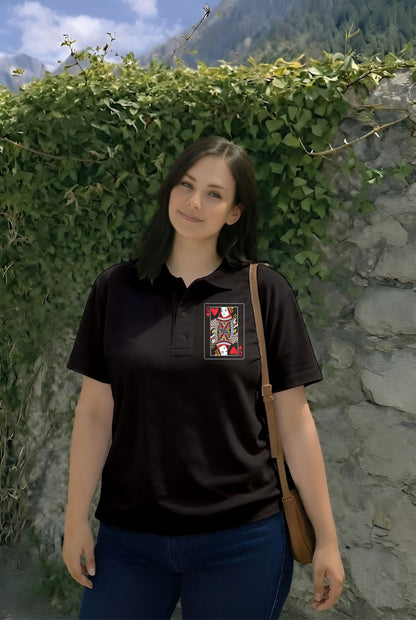 Black Polo Queencard