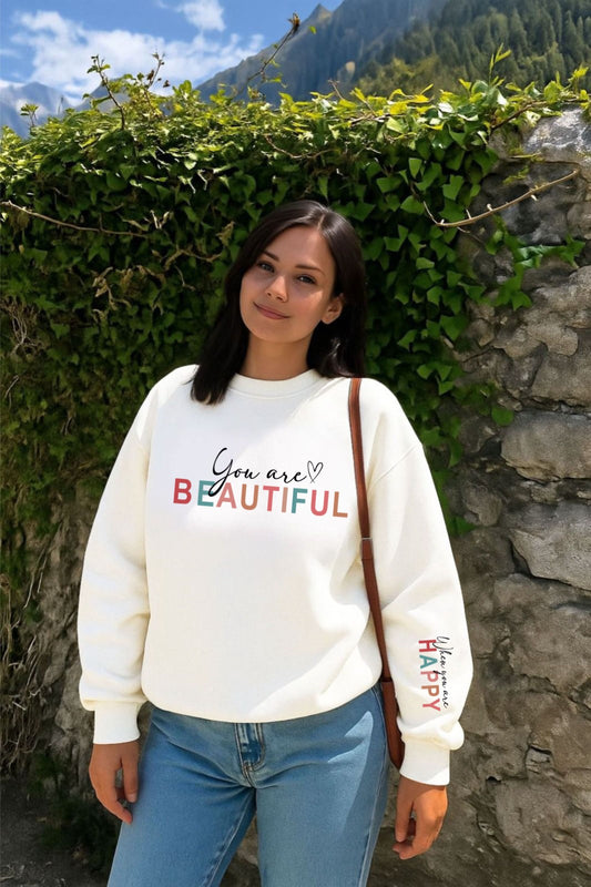 Off White You Are Beautiful Sweatshirt