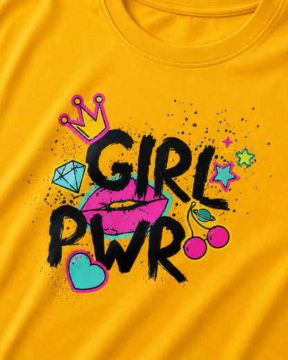 Yellow Girl Power Cordset