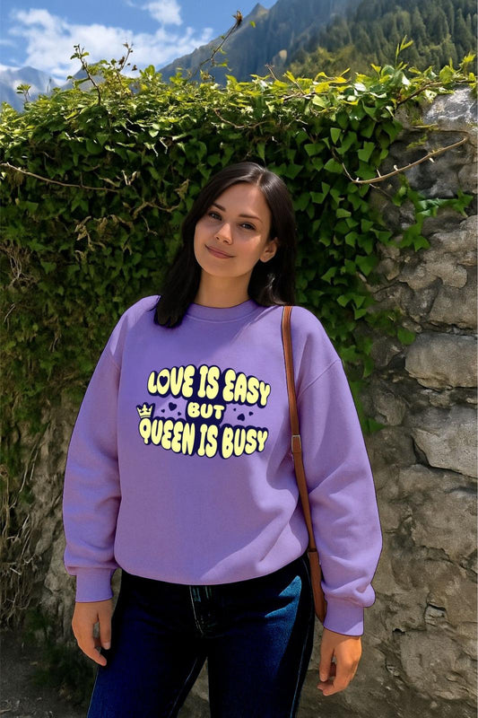 Lavender Love Is Easy Sweatshirt
