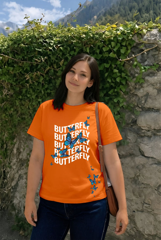 Orange Flying Butterfly (S)
