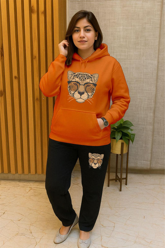 Orange Tiger Cordhoodset