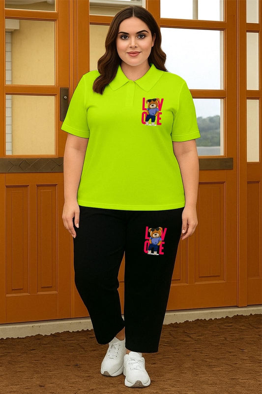 Polo Neon Love Teddy Cordset