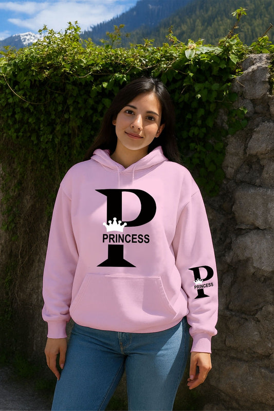 Sale Pink Princess Hoodie (M,L,Xl,2Xl,3Xl)