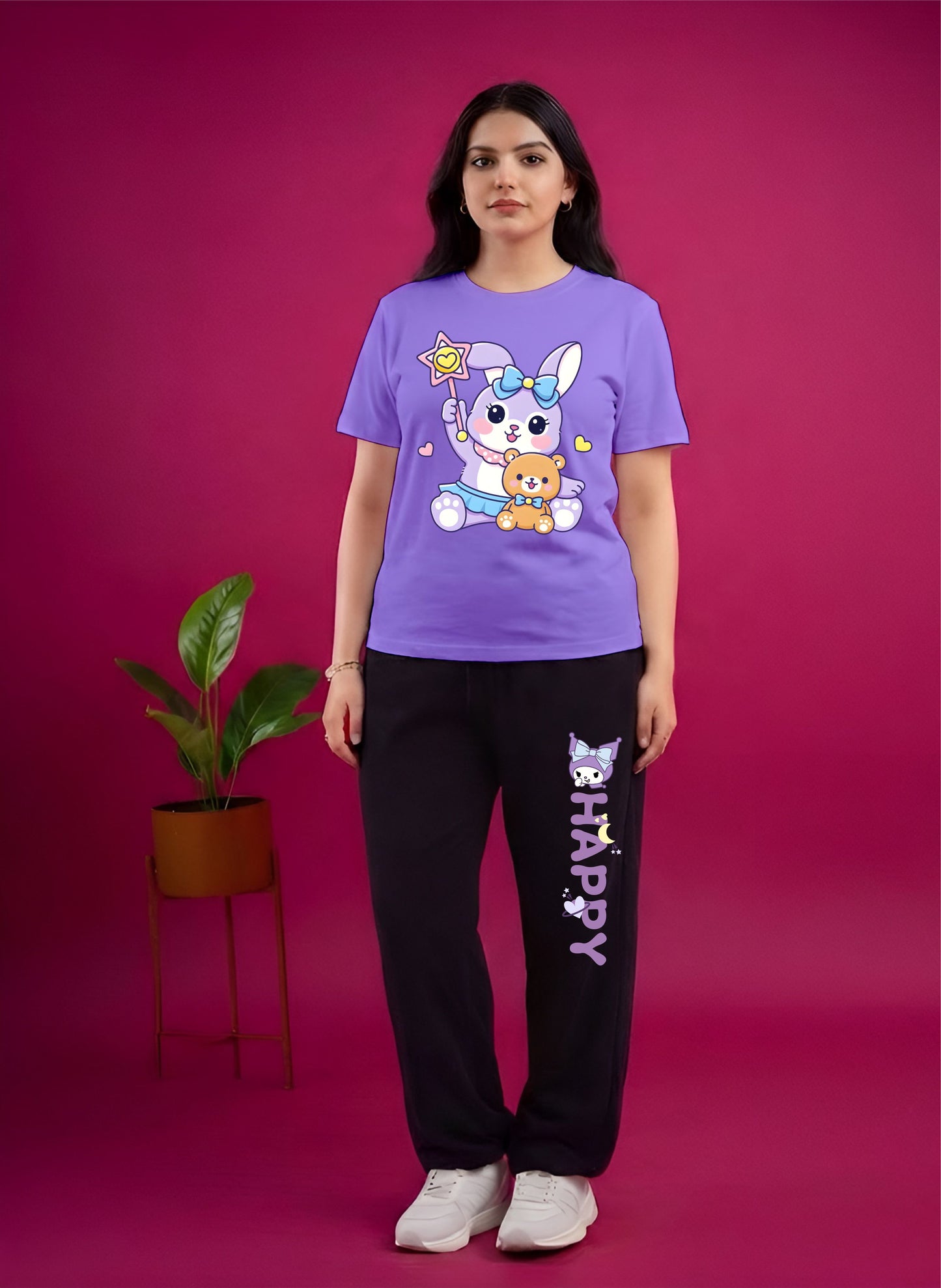 Lavender Happy Rabbit Cordset (3Xl)